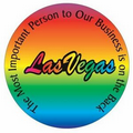 Las Vegas Photo Hand Mirror (2.5" Diameter)